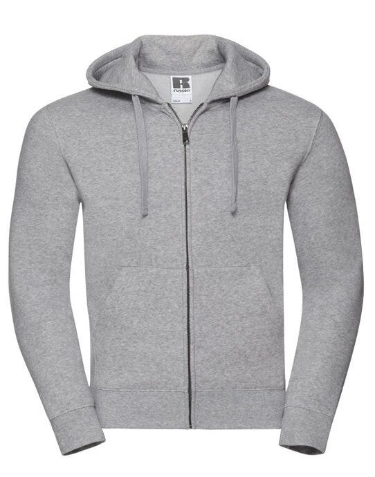 Russell Athletic Russell Mens Authentic Zipped Hood Jkt - Light Oxford