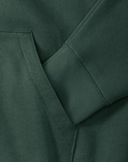 Russell Athletic Russell Mens Authentic Zipped Hood Jkt - Bottle Green