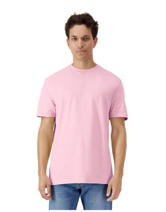 Gildan Light Cotton Adult T-Shirt - Light Pink