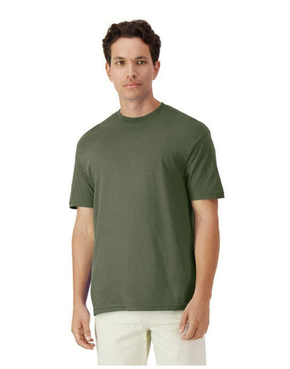 Gildan Light Cotton Adult T-Shirt - Military Green