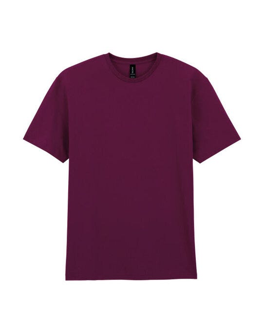 Gildan Light Cotton Adult T-Shirt - Maroon