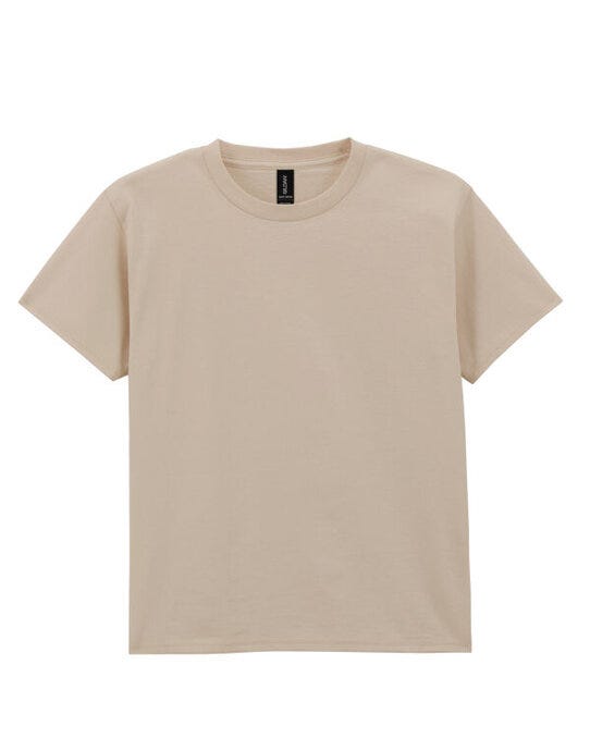 Gildan Light Cotton Youth T-Shirt - Sand