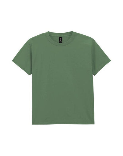 Gildan Light Cotton Youth T-Shirt - Military Green