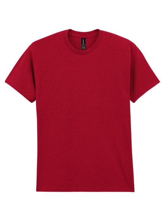 Gildan Heavy Cotton Adult T-Shirt - Antique Cherry Red