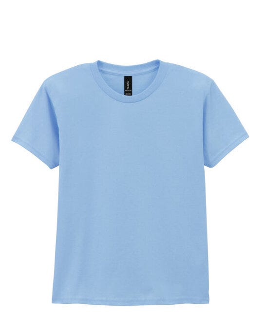 Gildan Heavy Cotton Youth T-Shirt - Light Blue