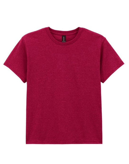 Gildan Heavy Cotton Youth T-Shirt - Cardinal