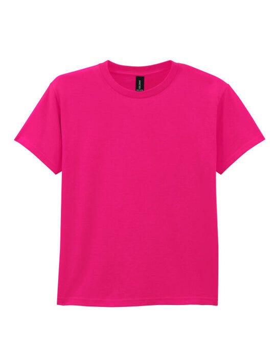 Gildan Heavy Cotton Youth T-Shirt - Heliconia