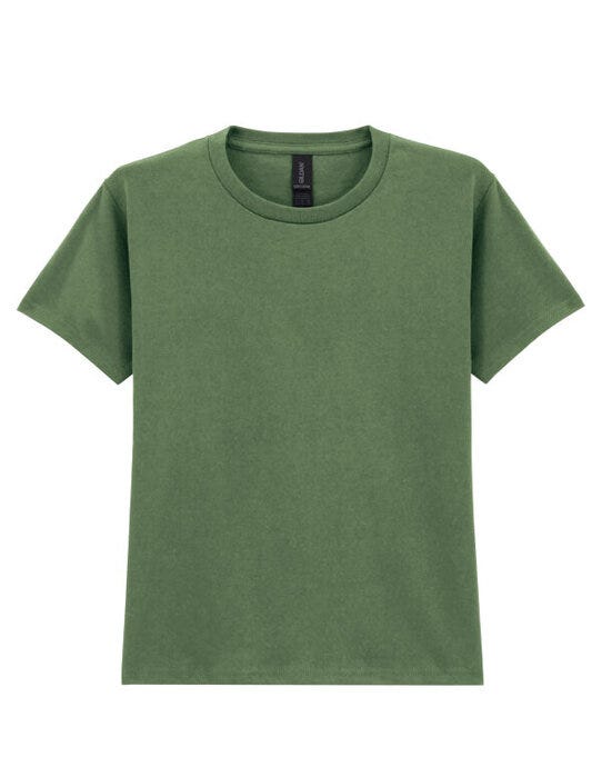 Gildan Heavy Cotton Youth T-Shirt - Military Green