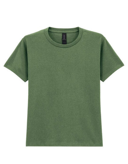 Gildan Heavy Cotton Youth T-Shirt - Military Green