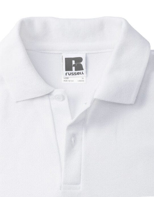 Russell Athletic Russell Kids Classic Polo - White
