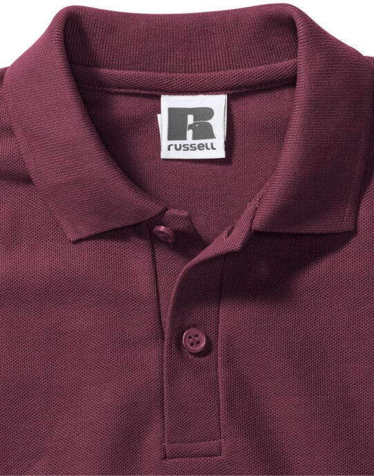 Russell Athletic Russell Kids Classic Polo - Burgundy
