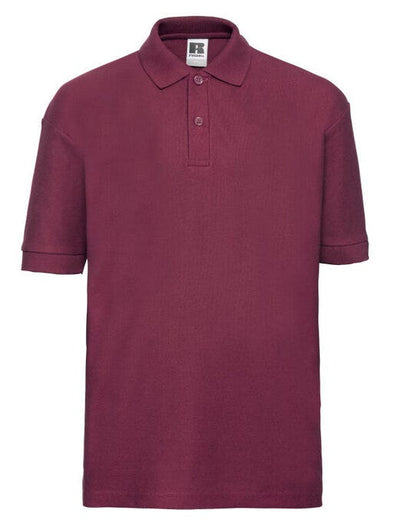 Russell Athletic Russell Kids Classic Polo - Burgundy