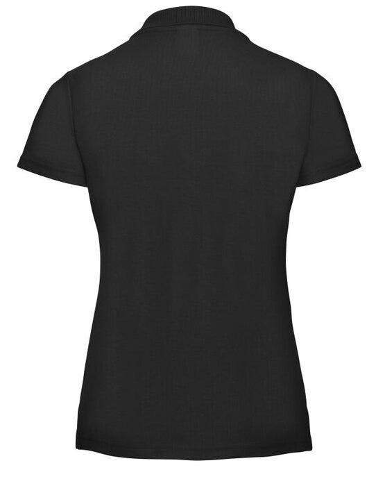 Russell Athletic Russell Ladies Classic Polycotton Polo - Black