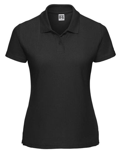 Russell Athletic Russell Ladies Classic Polycotton Polo - Black