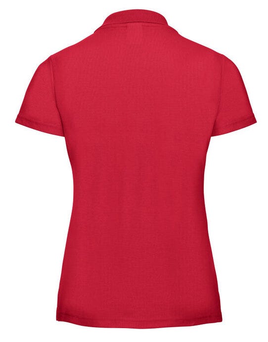 Russell Athletic Russell Ladies Classic Polycotton Polo - Classic Red