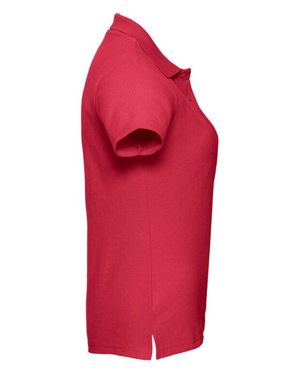 Russell Athletic Russell Ladies Classic Polycotton Polo - Classic Red