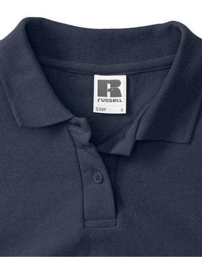 Russell Athletic Russell Ladies Classic Polycotton Polo - French Navy