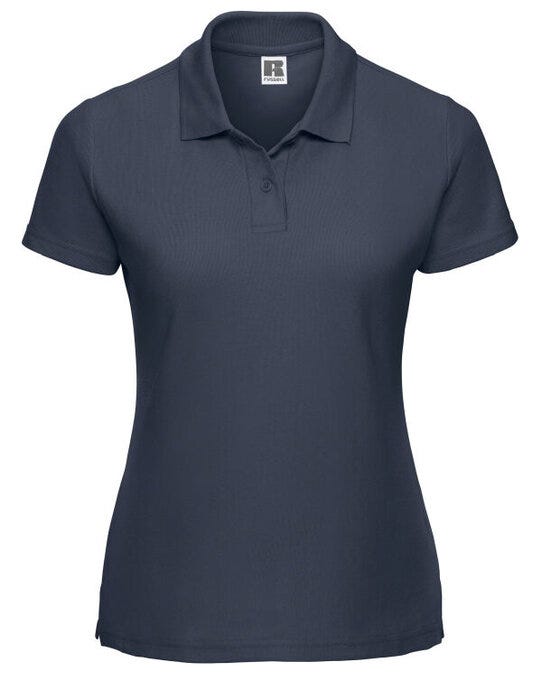 Russell Athletic Russell Ladies Classic Polycotton Polo - French Navy