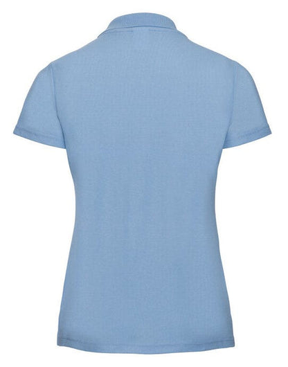 Russell Athletic Russell Ladies Classic Polycotton Polo - Sky Blue