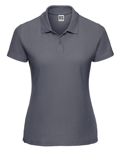 Russell Athletic Russell Ladies Classic Polycotton Polo - Convoy Grey