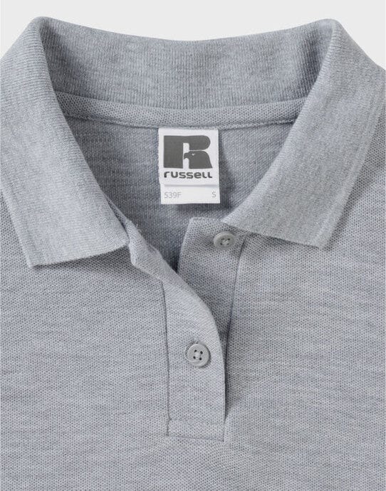 Russell Athletic Russell Ladies Classic Polycotton Polo - Light Oxford