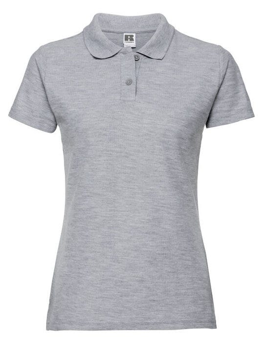 Russell Athletic Russell Ladies Classic Polycotton Polo - Light Oxford