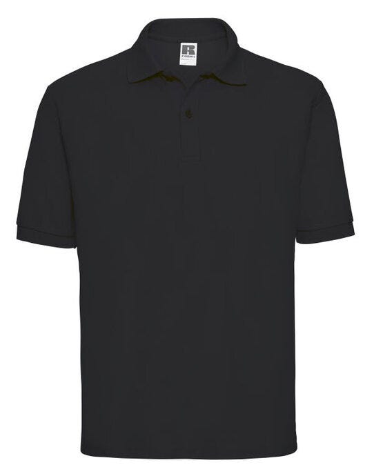 Russell Athletic Russell Men's Classic Polycotton Polo - Black