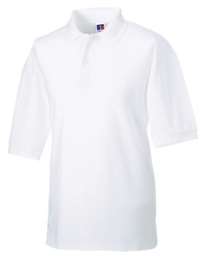 Russell Athletic Russell Men's Classic Polycotton Polo - White