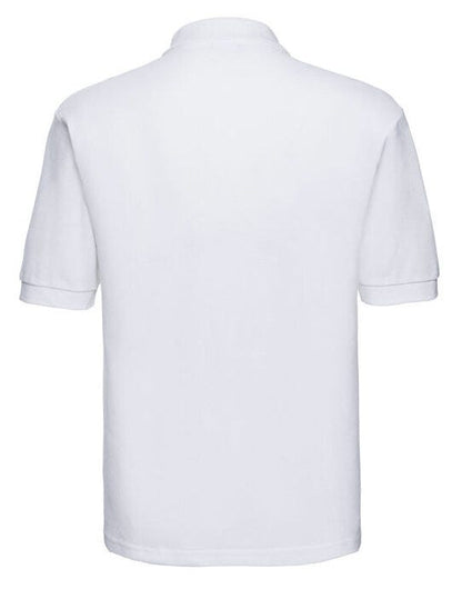 Russell Athletic Russell Men's Classic Polycotton Polo - White