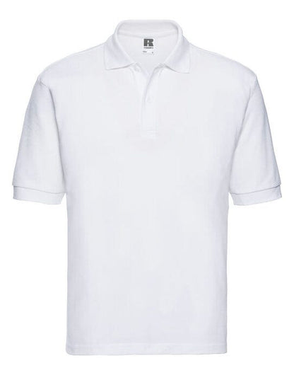 Russell Athletic Russell Men's Classic Polycotton Polo - White