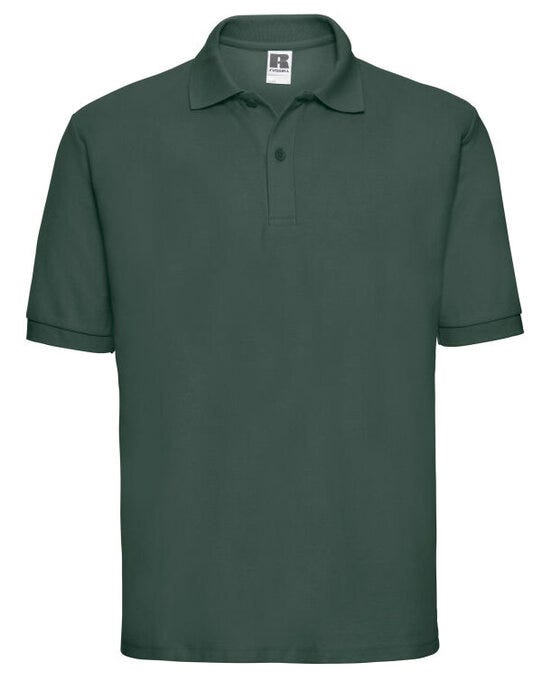 Russell Athletic Russell Men's Classic Polycotton Polo - Bottle Green