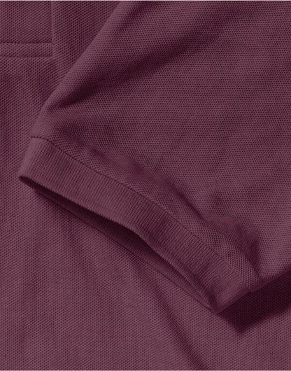 Russell Athletic Russell Men's Classic Polycotton Polo - Burgundy