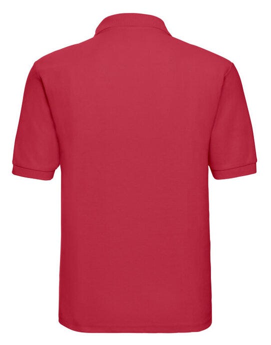 Russell Athletic Russell Men's Classic Polycotton Polo - Classic Red