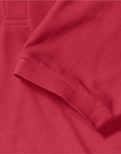 Russell Athletic Russell Men's Classic Polycotton Polo - Classic Red