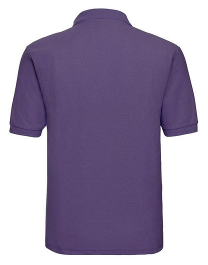 Russell Athletic Russell Men's Classic Polycotton Polo - Purple
