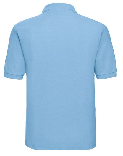 Russell Athletic Russell Men's Classic Polycotton Polo - Sky Blue