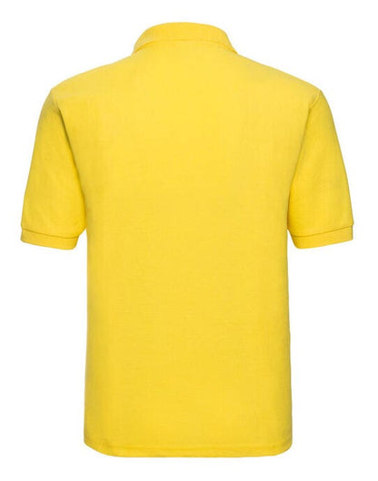 Russell Athletic Russell Men's Classic Polycotton Polo - Yellow