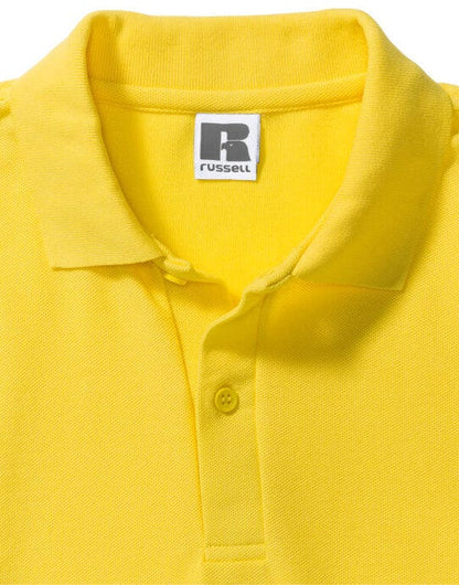 Russell Athletic Russell Men's Classic Polycotton Polo - Yellow