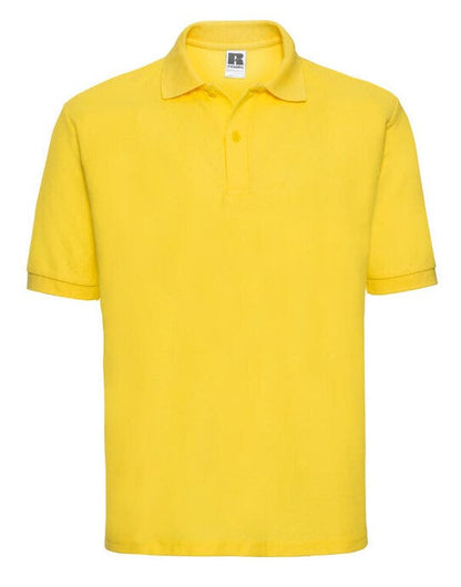 Russell Athletic Russell Men's Classic Polycotton Polo - Yellow