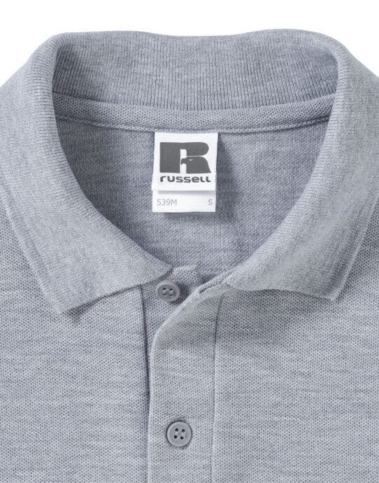 Russell Athletic Russell Men's Classic Polycotton Polo - Light Oxford