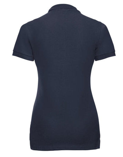 Russell Athletic Russell Ladies Fitted Stretch Polo - French Navy