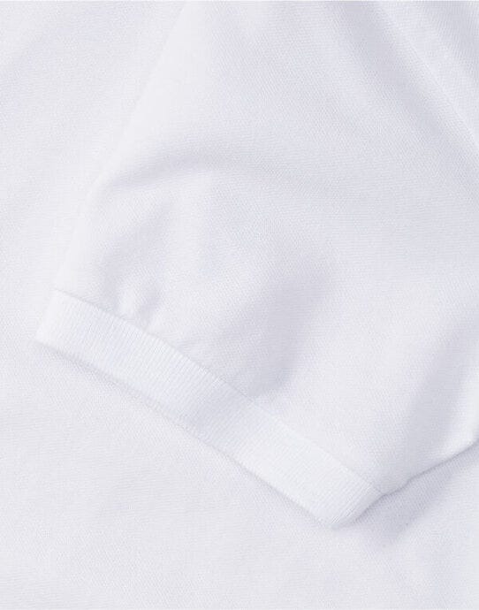 Russell Athletic Russell Ladies Fitted Stretch Polo - White