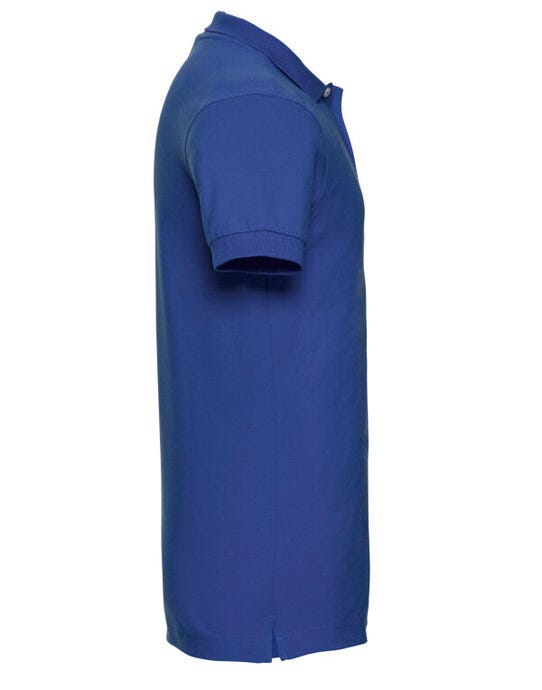 Russell Athletic Russell Mens Fitted Stretch Polo - Bright Royal