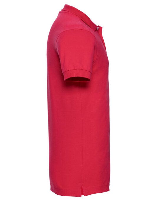 Russell Athletic Russell Mens Fitted Stretch Polo - Classic Red
