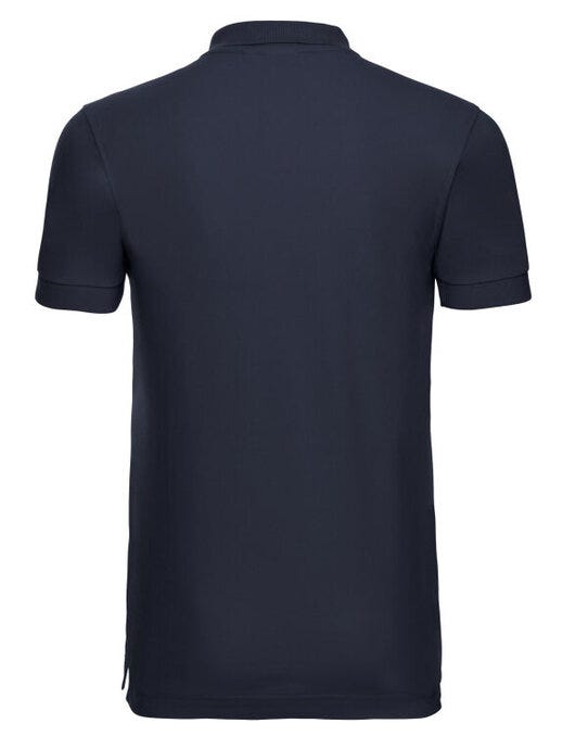 Russell Athletic Russell Mens Fitted Stretch Polo - French Navy