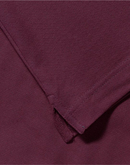 Russell Athletic Russell Mens Fitted Stretch Polo - Burgundy