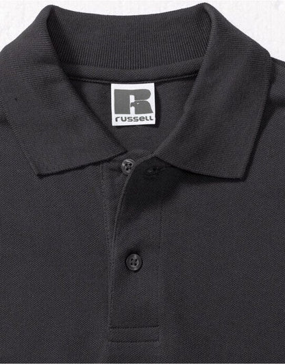 Russell Athletic Russell Mens Classic Cotton Polo - Black