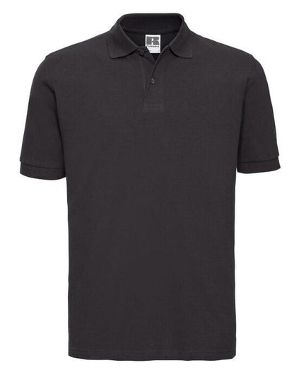 Russell Athletic Russell Mens Classic Cotton Polo - Black