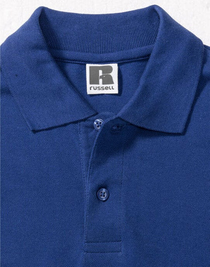 Russell Athletic Russell Mens Classic Cotton Polo - Bright Royal
