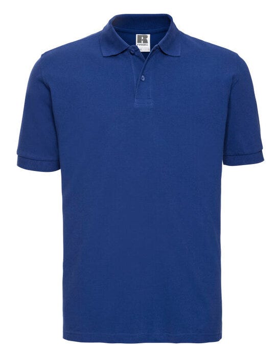 Russell Athletic Russell Mens Classic Cotton Polo - Bright Royal